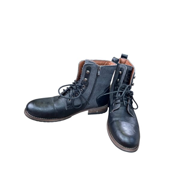 Polar Fox Mitch Mens Black Gray Chukka Ankle Boots Size 10 SKU 8825 main image 16